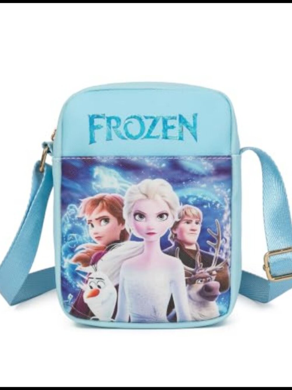 Frozen Cartoon Mini Crossbody Bag PU Cross-Body Shoulder Purse